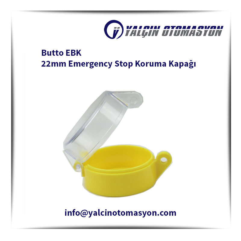 Butto EBK 22mm Emergency Stop Koruma Kapağı
