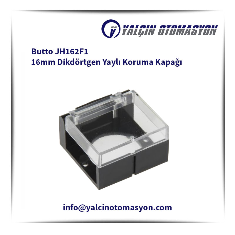 Butto JH162F1 16mm Dikdörtgen Yaylı Koruma Kapağı