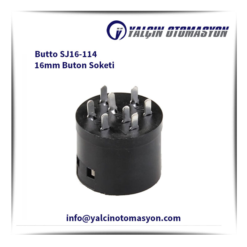 Butto SJ16-114 16mm Buton Soketi