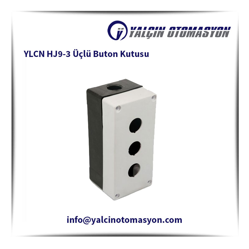 YLCN HJ9-3 Üçlü Buton Kutusu