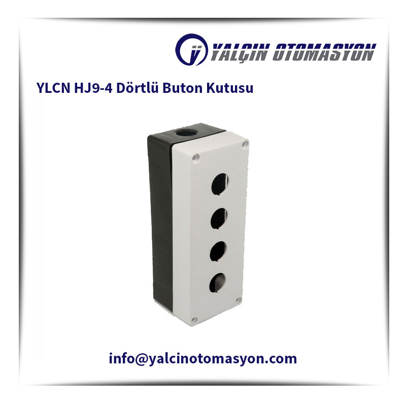 YLCN HJ9-4 Dörtlü Buton Kutusu