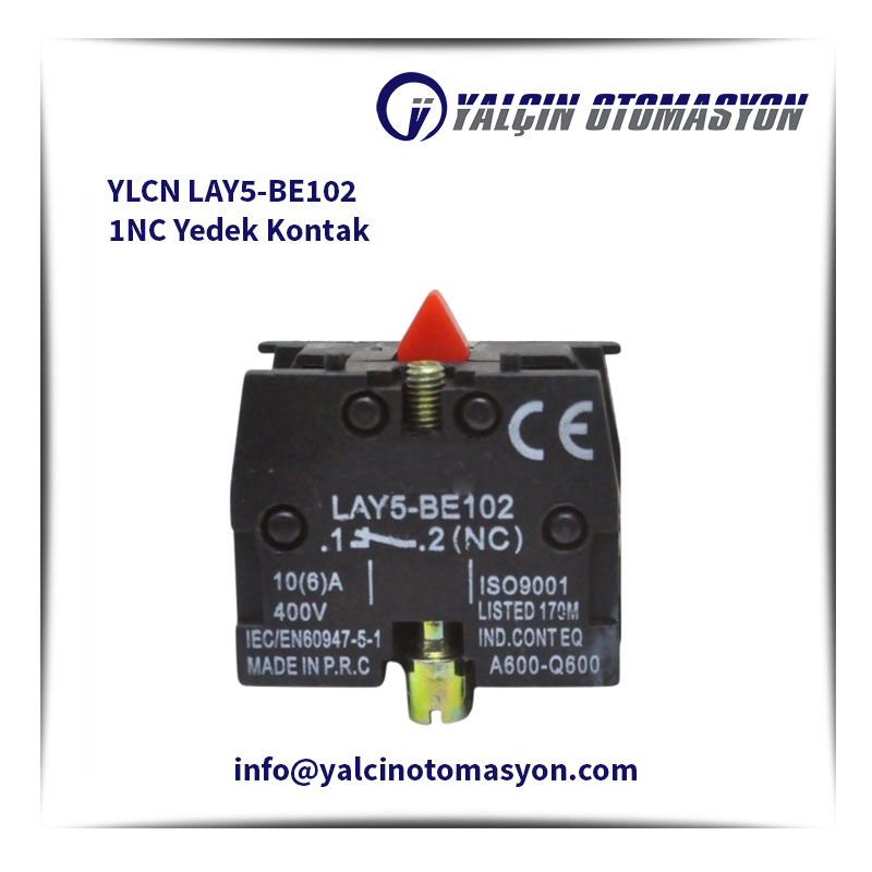 YLCN LAY5-BE102 1NC Yedek Kontak