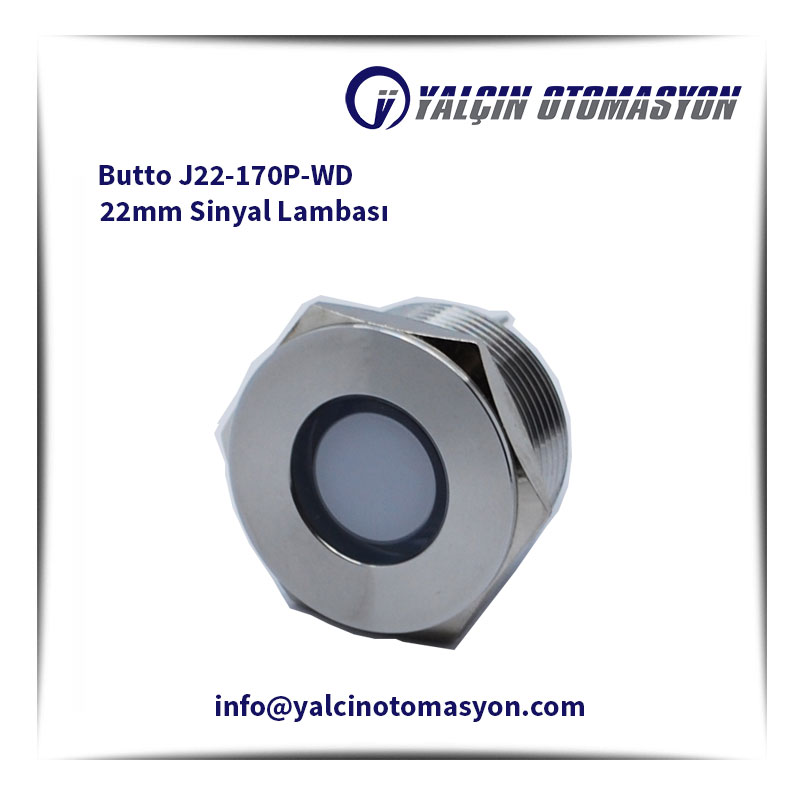 Butto J22-170P-WD 22mm Sinyal Lambası