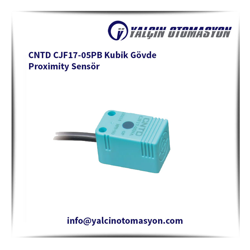 CNTD CJF17-05PB Kubik Gövde Proximity Sensör