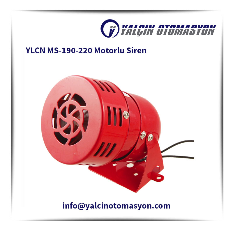 YLCN MS-190-220 Motorlu Siren