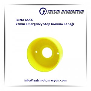 Butto ASKK 22mm Emergency Stop Koruma Kapağı