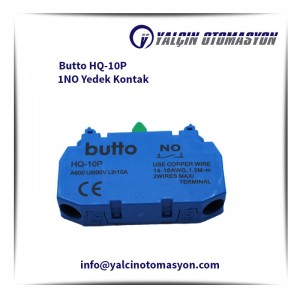Butto HQ-10P 1NO Yedek Kontak
