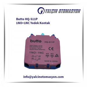 Butto HQ-S11P 1NO-1NC Yedek Kontak