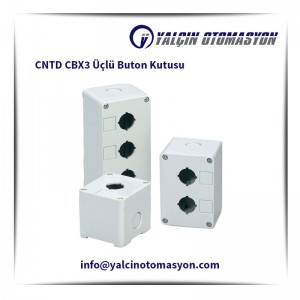 CNTD CBX3 Üçlü Buton Kutusu