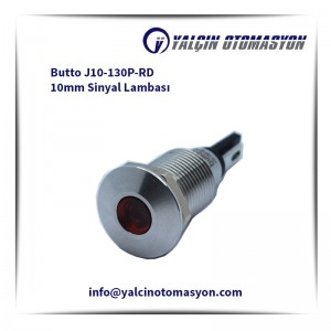 Butto J10-130P-RD 10mm Sinyal Lambası