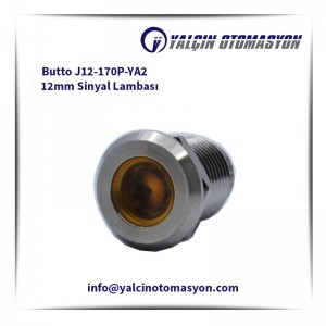 Butto J12-170P-YA2 12mm Sinyal Lambası