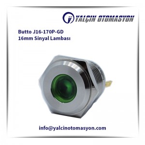 Butto J16-170P-GD 16mm Sinyal Lambası