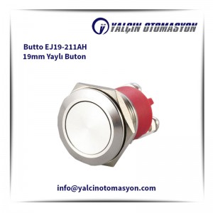 Butto EJ19-211AH 19mm Yaylı Buton