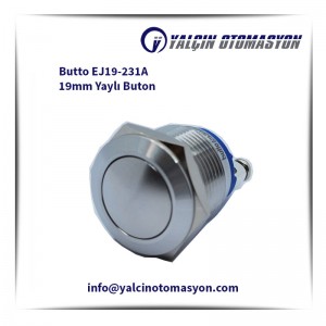 Butto EJ19-231A 19mm Yaylı Buton