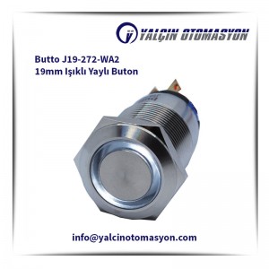 Butto J19-272-WA2 19mm Işıklı Yaylı Buton