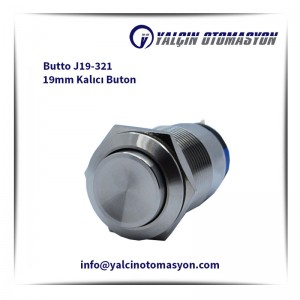 Butto J19-321 19mm Kalıcı Buton