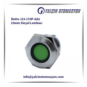 Butto J19-170P-GA2 19mm Sinyal Lambası