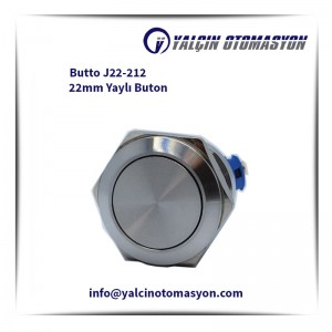Butto J22-212 22mm Yaylı Buton
