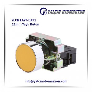 YLCN LAY5-BA51 22mm Yaylı Buton